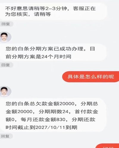 白条逾期怎么协商延期电话