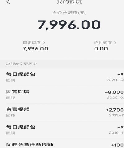 白条临时额度可以提现吗
