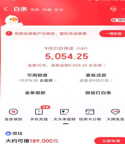 白条逾期催收人手段